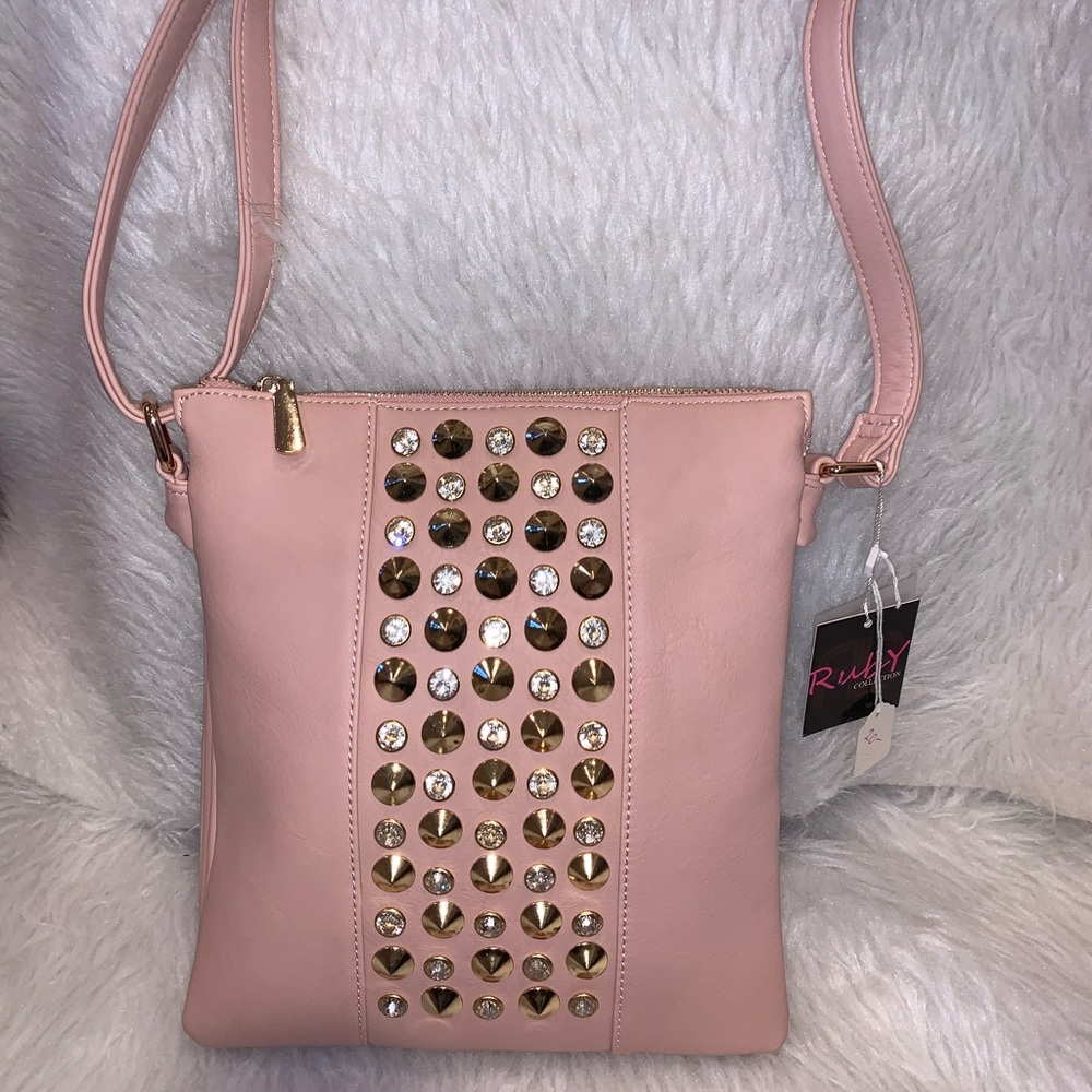Bling Pink Crossbody Bag